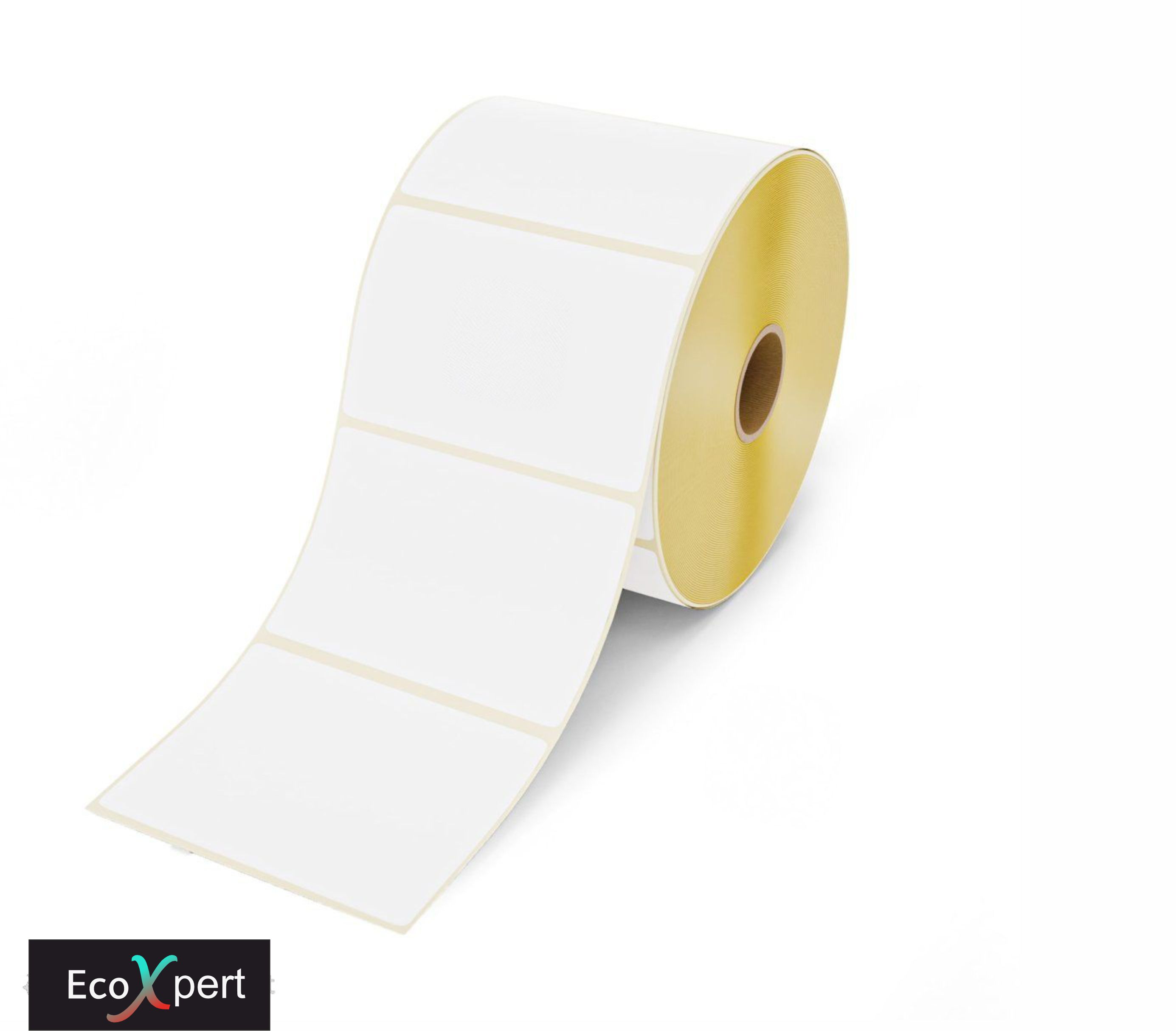 Versandetiketten für Amazon FBA - EcoXpert® TD - BPA-frei (Thermo Eco) 57 mm x 32 mm / permanent / 25 mm Kern / 700 Etiketten je Rolle 