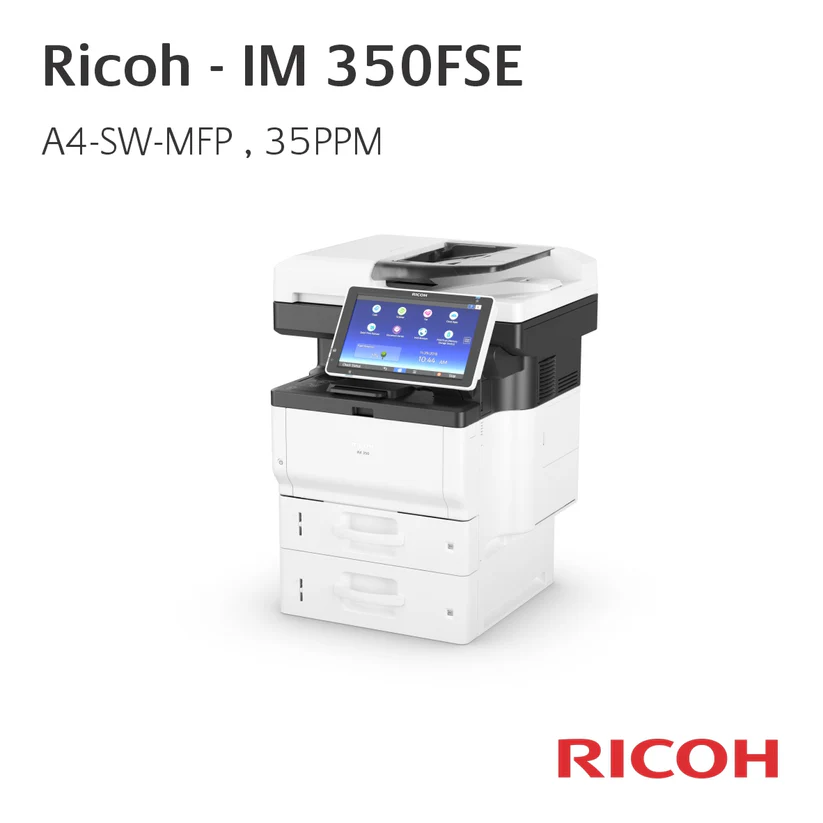  Ricoh - IM 350FSE  A4-SW-MFP , 35PPM