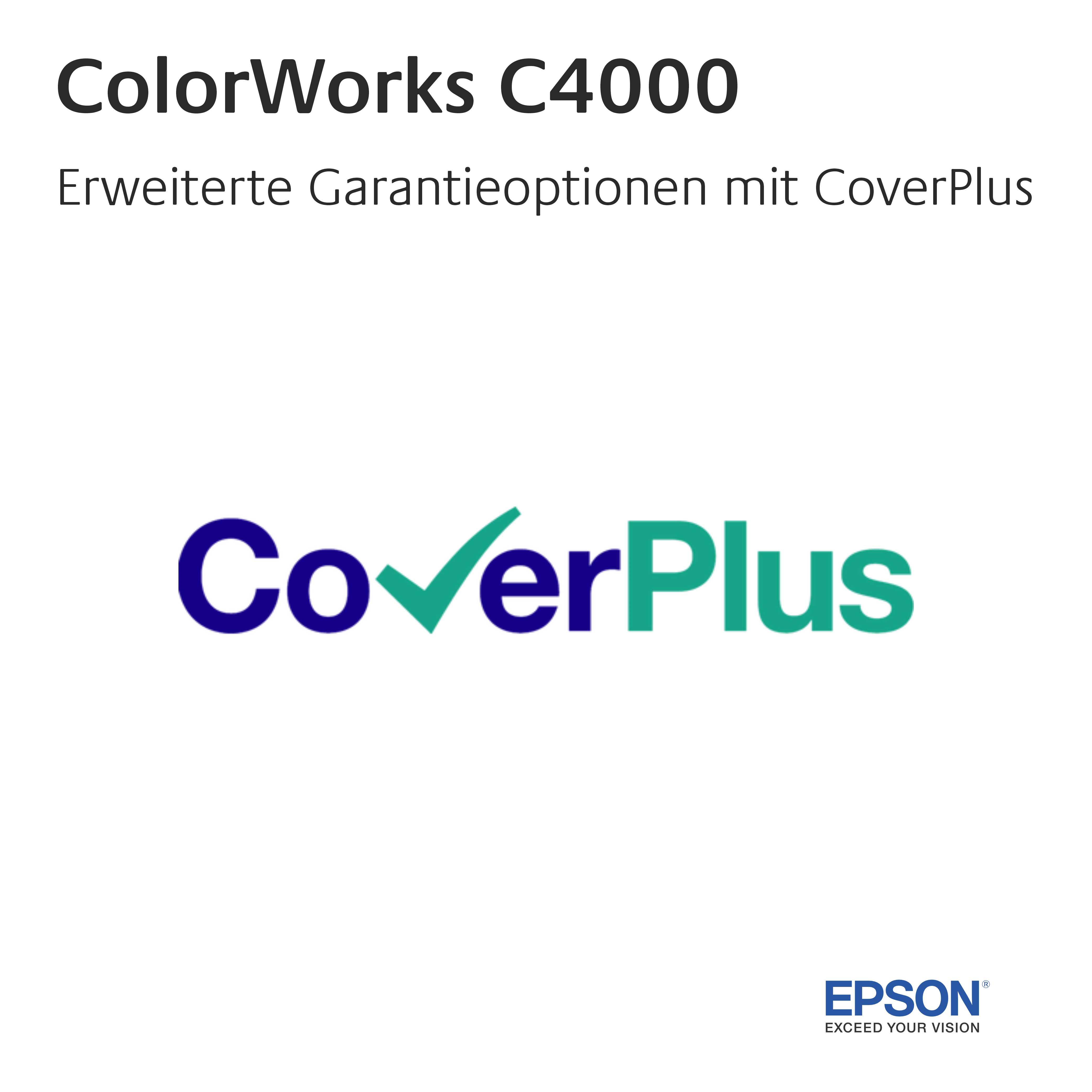 EPSON ColorWorks C4000 – CoverPlus EPSON ColorWorks C4000 – CoverPlus